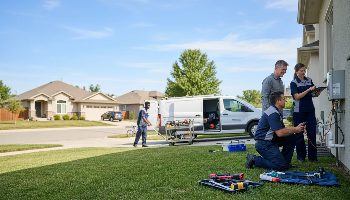 Tankless water heater service in Washta, IA